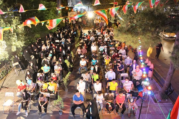 جشن خیابانی دهه کرامت در قم به روایت تصویر