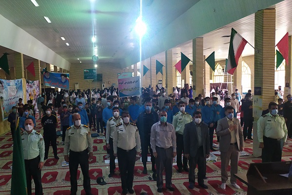 عکس | بزرگداشت یوم‌الله ۱۳ آبان در گتوند